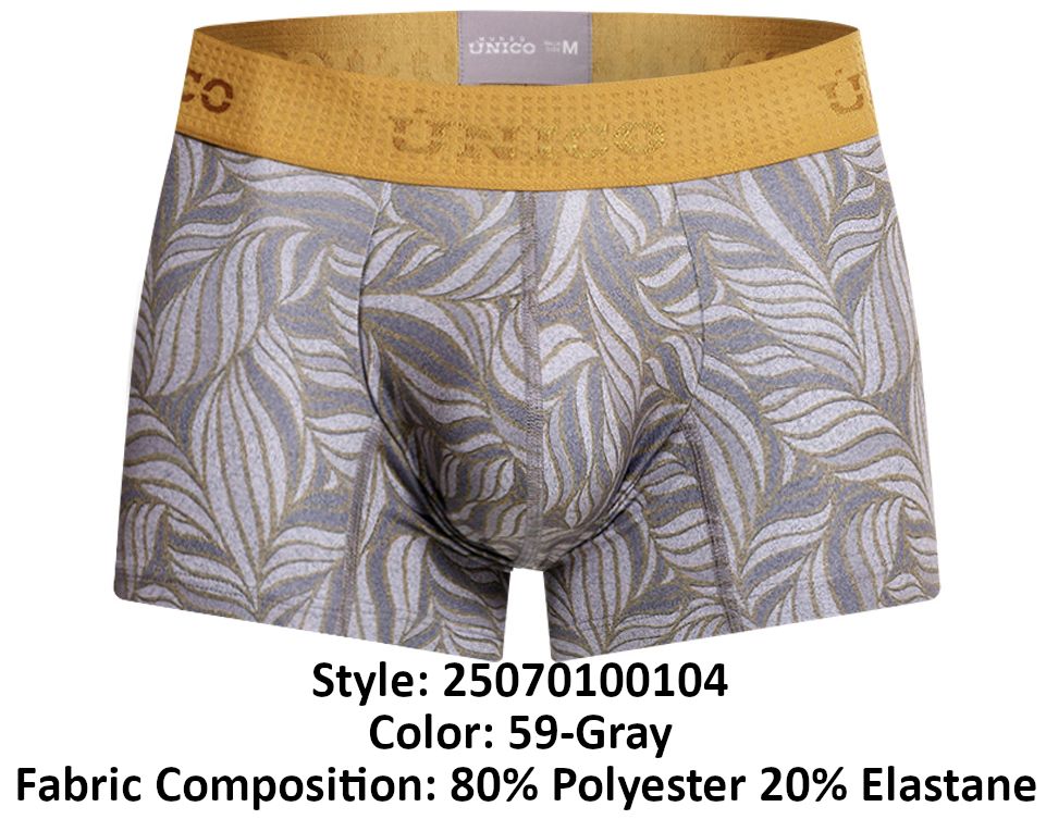 Unico 25070100104 Caleçon caudal couleur 59-gris