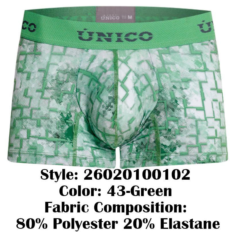 Unico 26020100102 Piramide Trunks Farbe 43-Grün