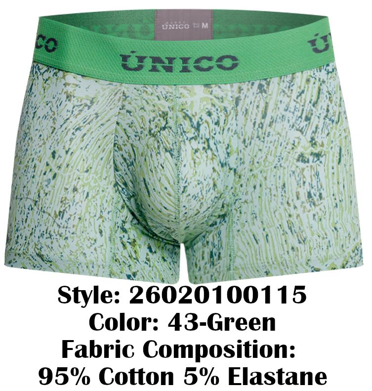 Unico 26020100115 Hunos Trunks Farbe 43-Grün