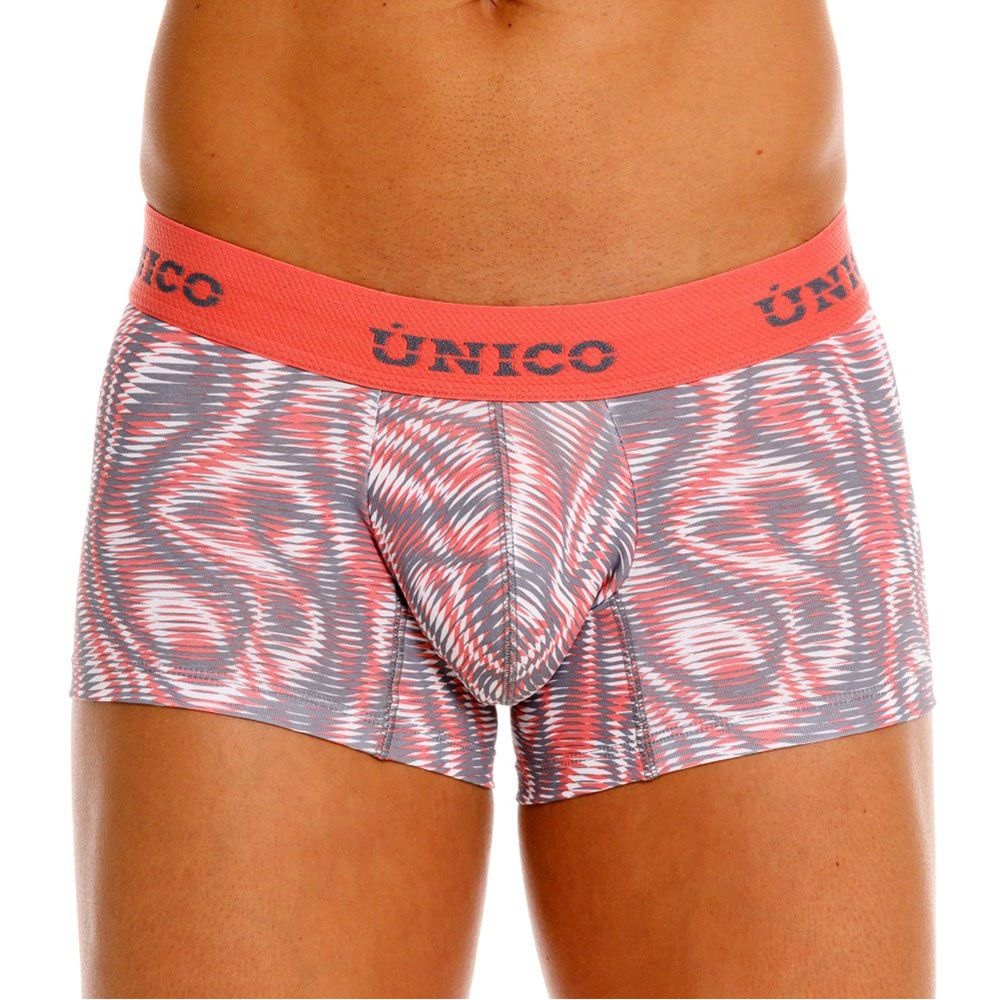 Unico 26020100116 Gerippte Boxershorts Farbe 22-Pink