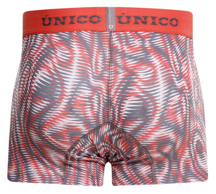 Unico 26020100116 Gerippte Boxershorts Farbe 22-Pink