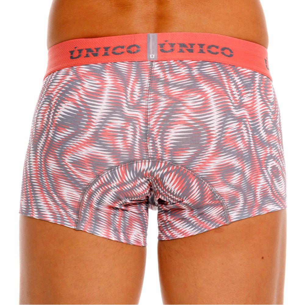 Unico 26020100116 Gerippte Boxershorts Farbe 22-Pink