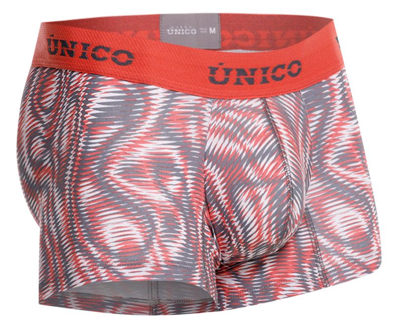 Unico 26020100116 Gerippte Boxershorts Farbe 22-Pink