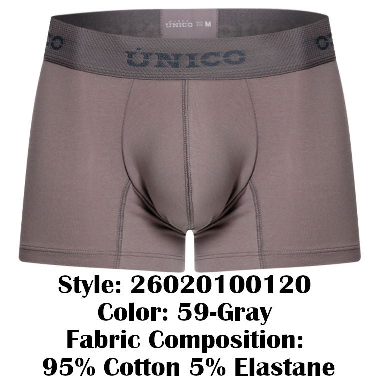 Unico 26020100120 Ruano Trunks Farbe 59-Grau