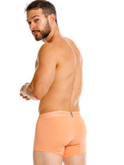Orange Unico 26040100122 classic trunks with subtle brand logo on waistband offering premium support and style