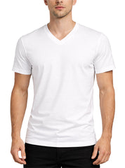 Cotton V Neck T-Shirt