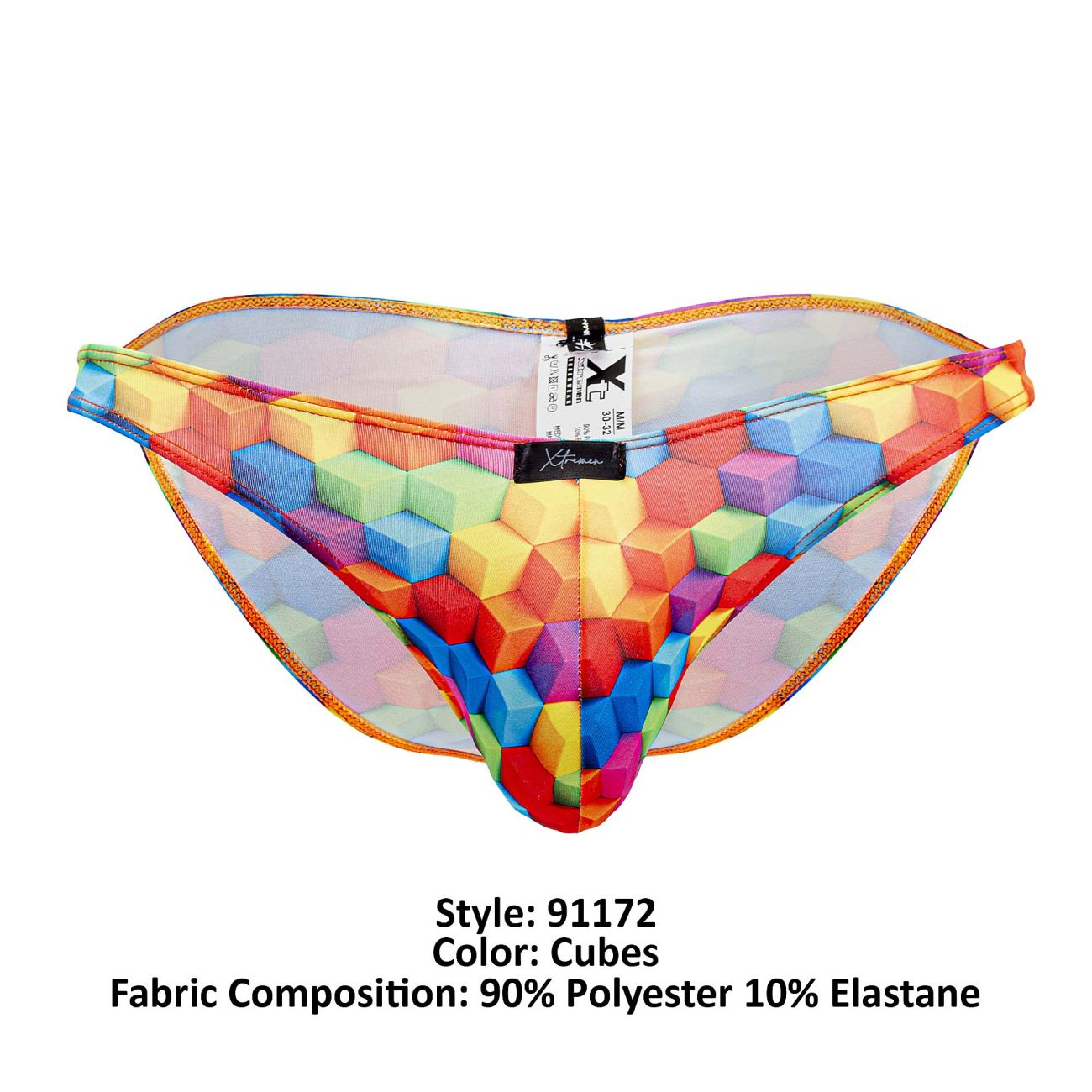 Xtremen 91172 Bedruckte Bikini-Farbwürfel