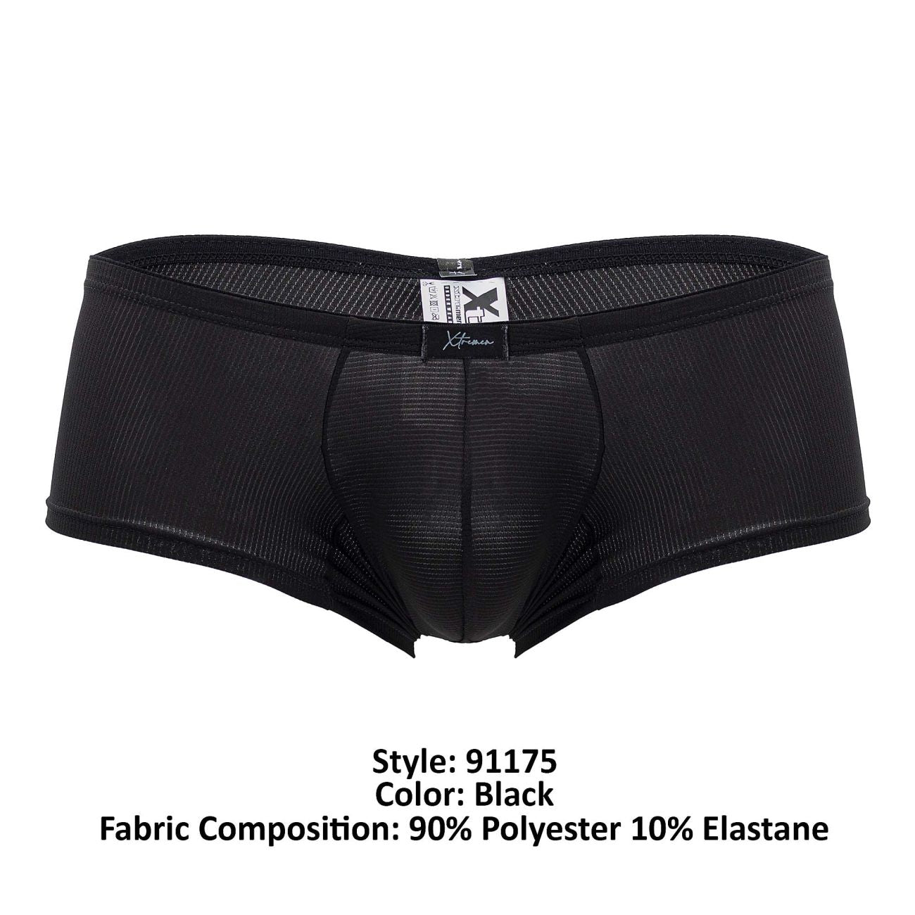 Boxer en microfibre Xtremen 91175 Couleur Noir