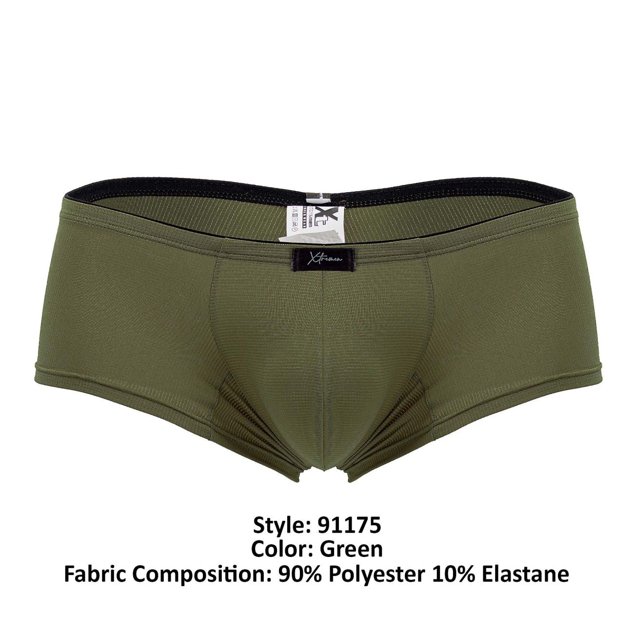 Boxer en microfibre Xtremen 91175 Couleur Vert