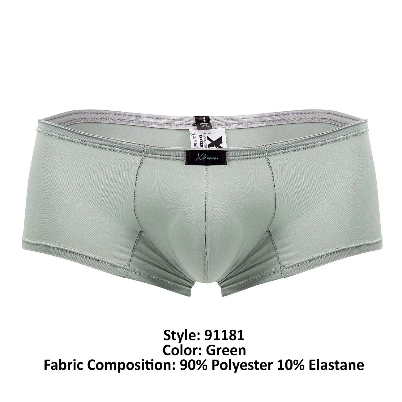 Xtremen 91181 Mikrofaser-Badehose, Farbe Grün