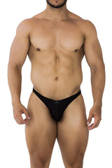 Bikini en microfibre Xtremen 91183 Couleur Noir