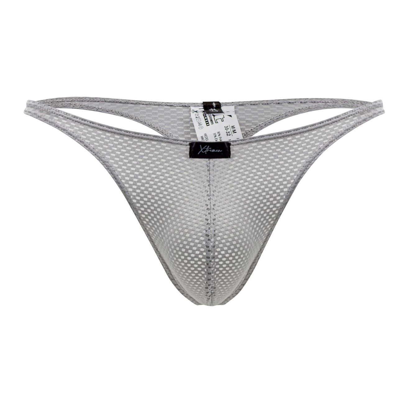 Xtremen 91185 Mesh-Tangas Farbe Grau