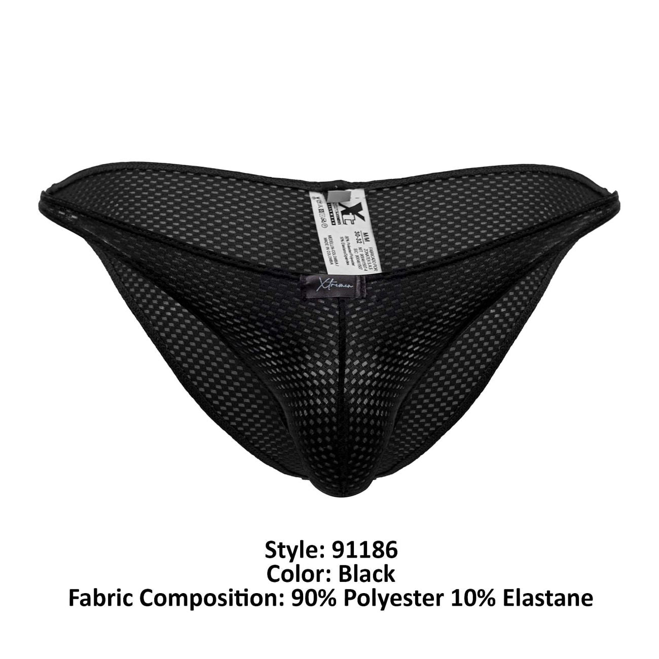 Xtremen 91186 Mesh-Bikini, Farbe Schwarz