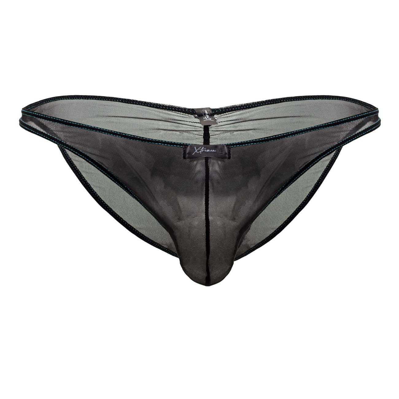 Xtremen 91187 Tüll Mesh Bikini Farbe Schwarz