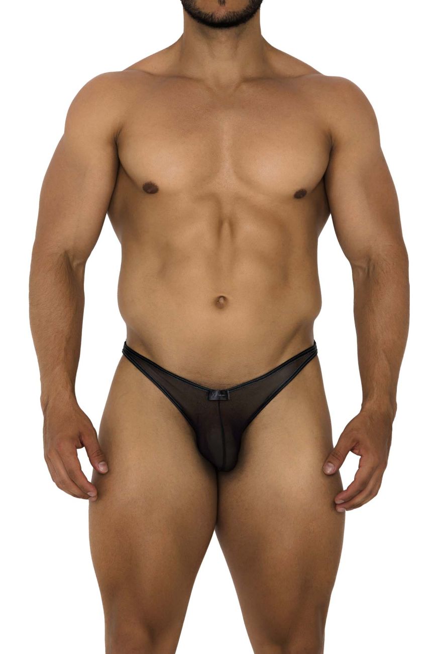 Xtremen 91187 Tüll Mesh Bikini Farbe Schwarz