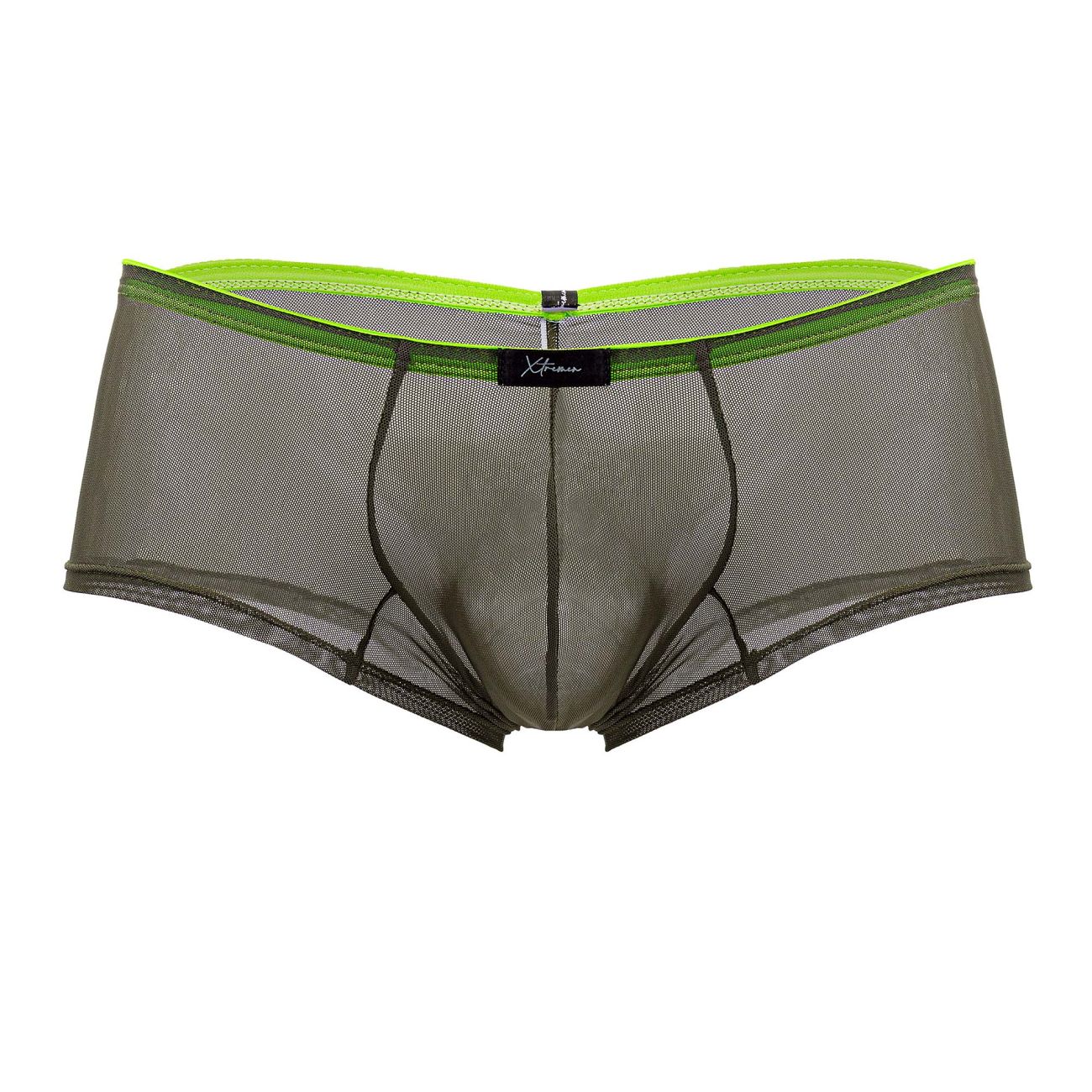 Boxer en tulle Xtremen 91188 Couleur Vert