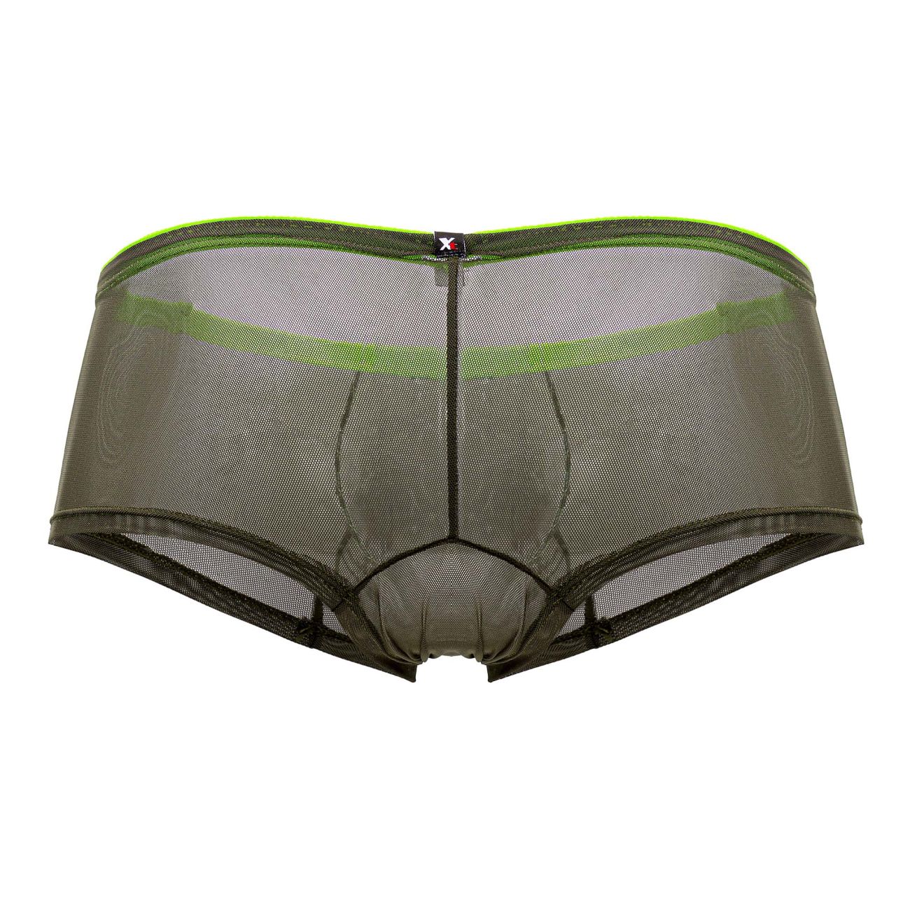 Boxer en tulle Xtremen 91188 Couleur Vert