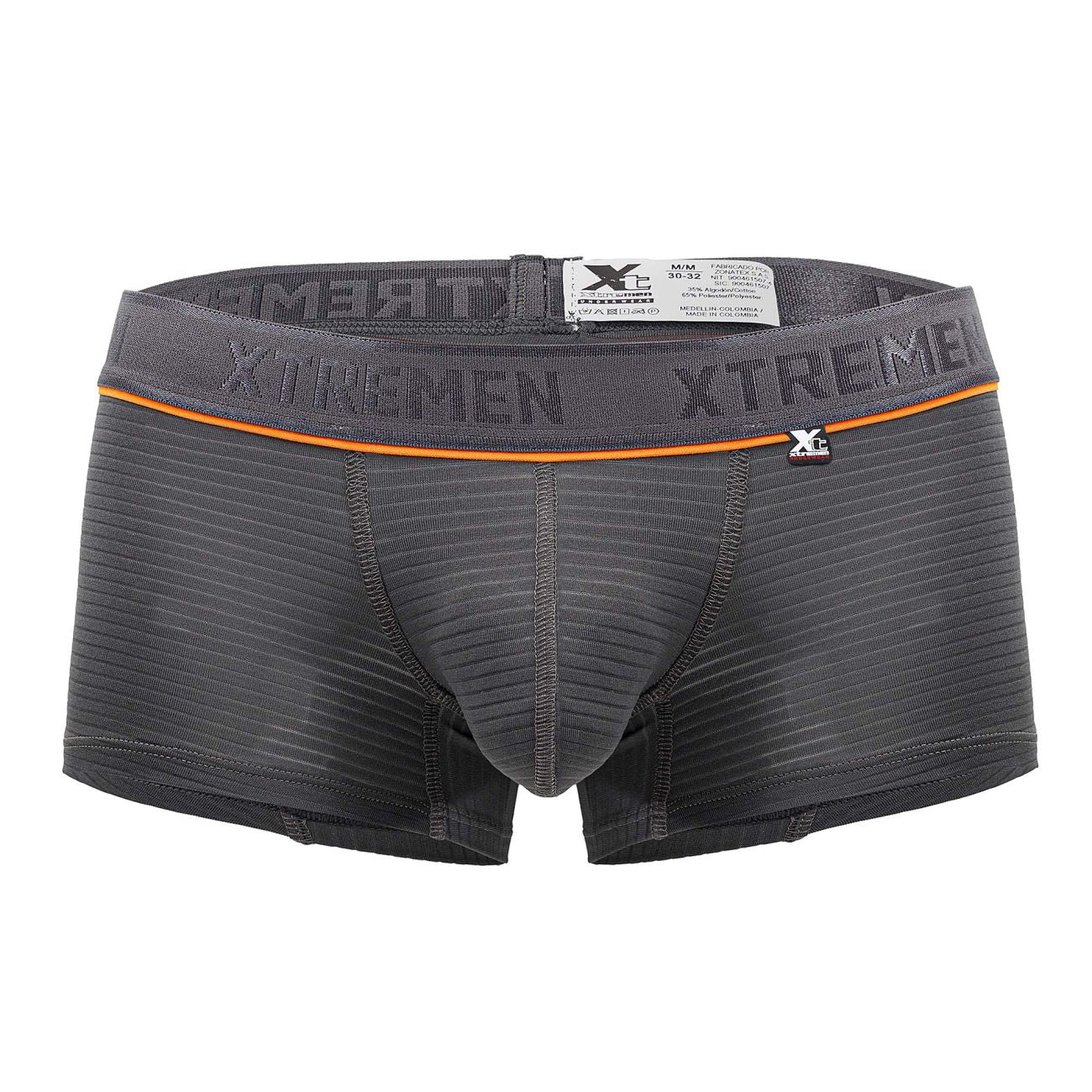 Xtremen 91196 Jacquard-Badehose, Farbe Grau