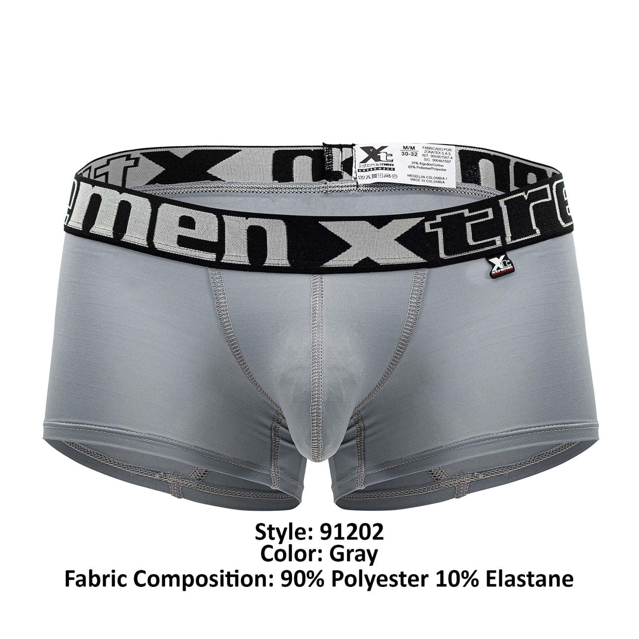 Xtremen 91202 Mikrofaser Badehose Farbe Grau