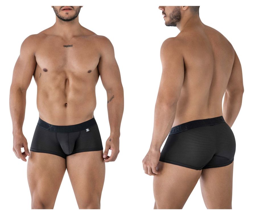 Xtremen 91209B Mikrofaser-Badehose, Farbe Schwarz