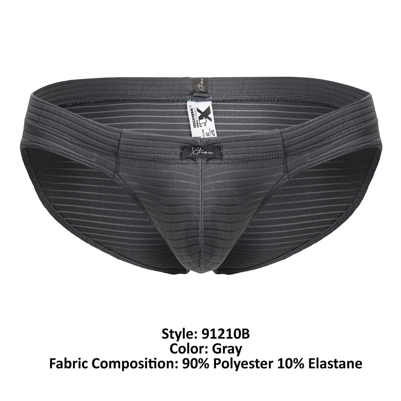 Xtremen 91210B Mikrofaser-Slip Farbe Grau