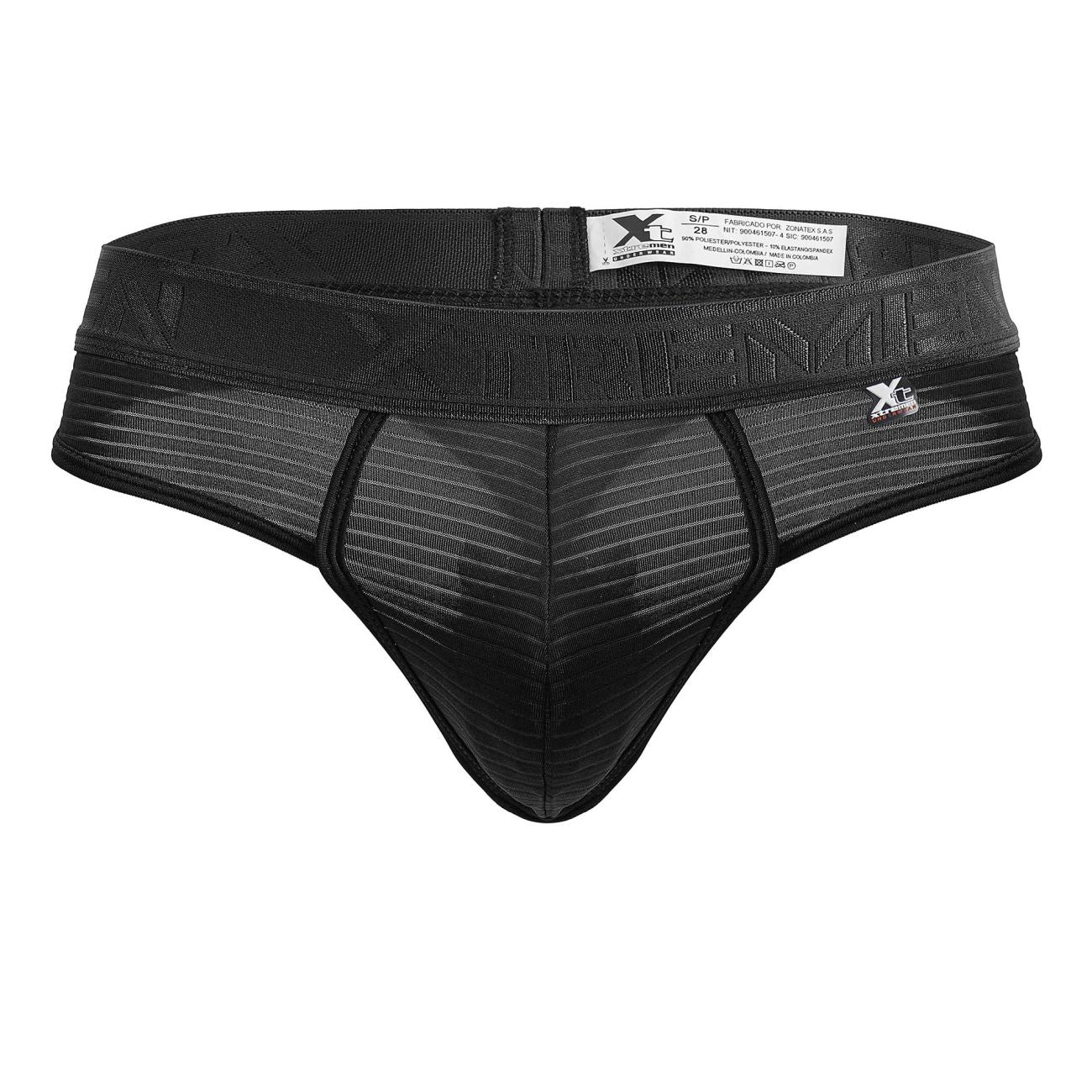 Xtremen 91211B Mikrofaser-Strings Farbe Schwarz