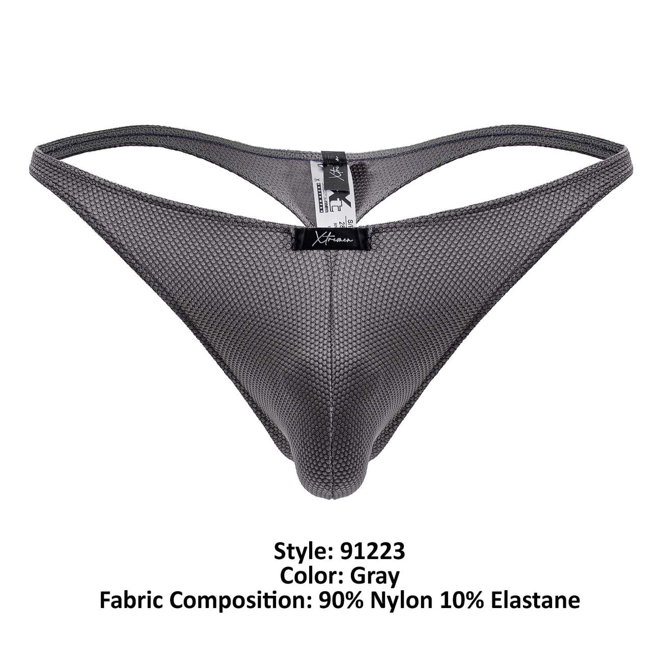 Xtremen 91223 Microfiber Thongs Color Gray