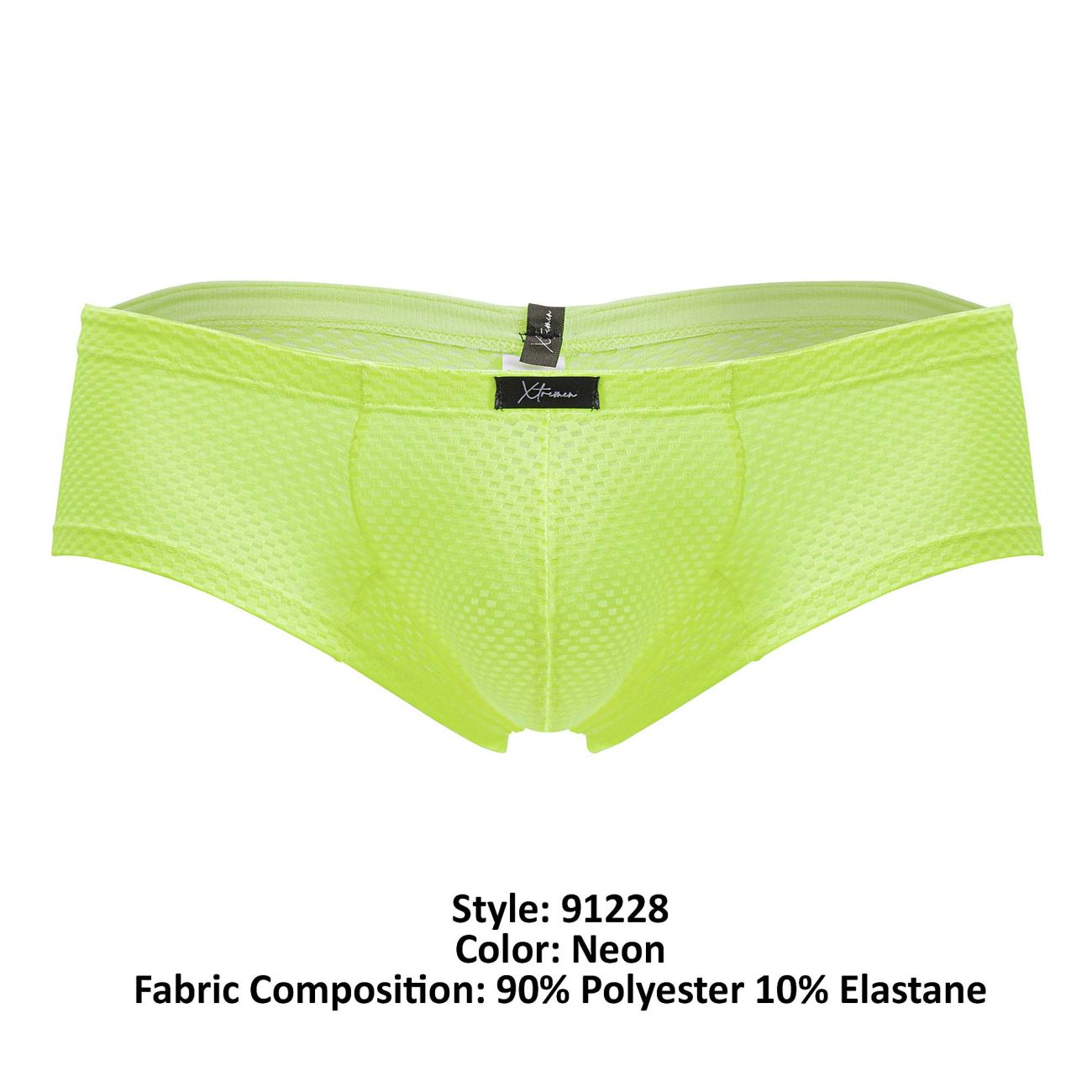 Xtremen 91228 Microfiber Trunks Color Neon Green