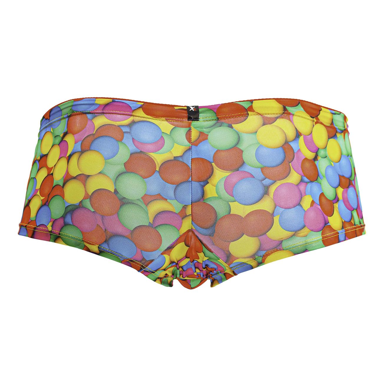 Boxer imprimé Xtremen 91249 à bulles colorées