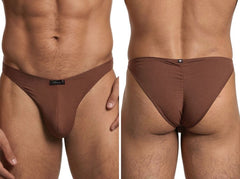 Xtremen 91255 Mens Underwear Sleek Microfiber Bikini Color Chocolate