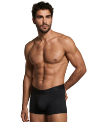 Xtremen 91256 Mens Underwear Sleek Microfiber Boxer Briefs Color Black