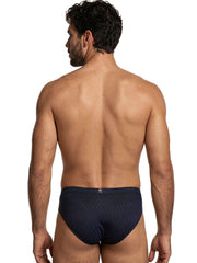 Xtremen 91258 Mens Underwear Sleek Microfiber Briefs Color Dark Blue