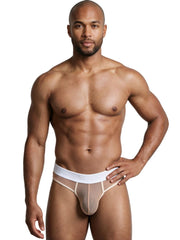 Xtremen 91278 Men's Underwear Breathable Microfiber Mesh Thongs Color Brown