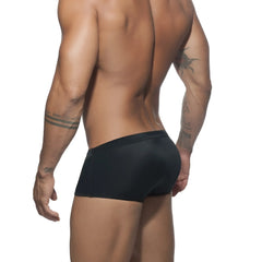 Black ad basic sunga briefs with smooth stretchy fabric and snug waistband for comfortable wear