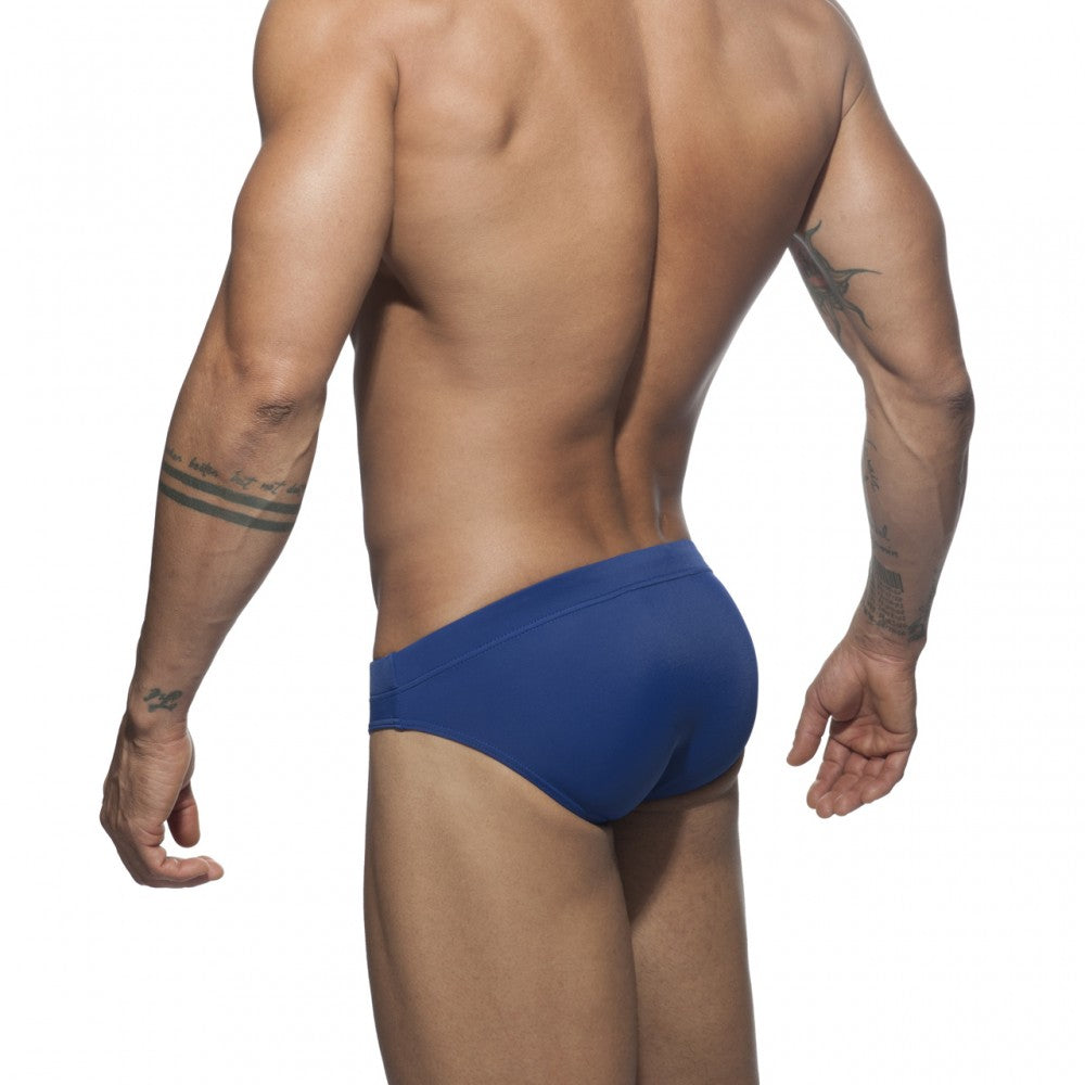 Blue ad basic swim brief athletic briefs made of quick-dry fabric for swimming and active use