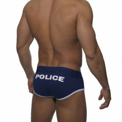 Addicted Police Brief Underwear Navy AD144 Size M