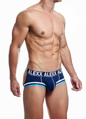 Sous-vêtements Alexx Gareth Jock Strap Sous-vêtements Marine ALE007 Taille L