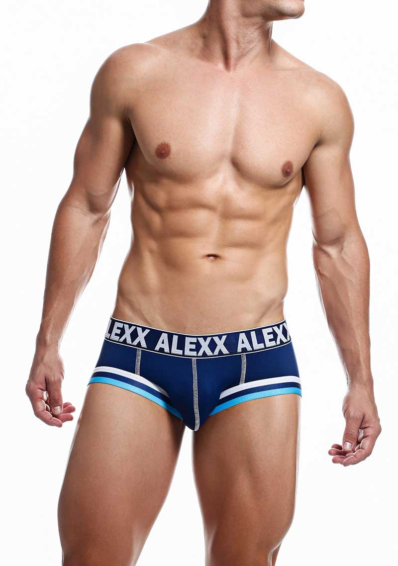 Sous-vêtements Alexx Gareth Jock Strap Sous-vêtements Marine ALE007 Taille L