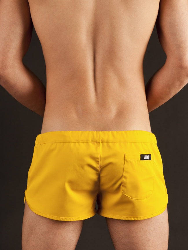 Short de sport Barcode Berlin Jaune 10090-500 Taille XL