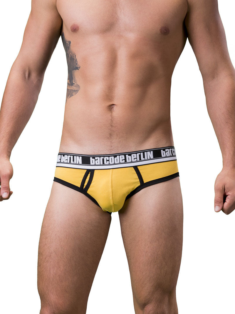 Barcode Berlin Kreuzberg Brief Underwear Yellow/Black 90993-501 Size S