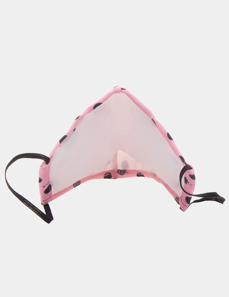 Barcode Berlin Major General Michelinho Unisex Mask Pink/Black 91800-3103 Size One Size