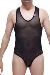 Body jockstrap Net Black