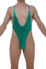 Bodythong Causson Satin Green
