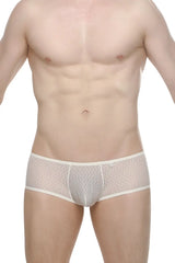 PetitQ Men's Boxer Chill Macra White