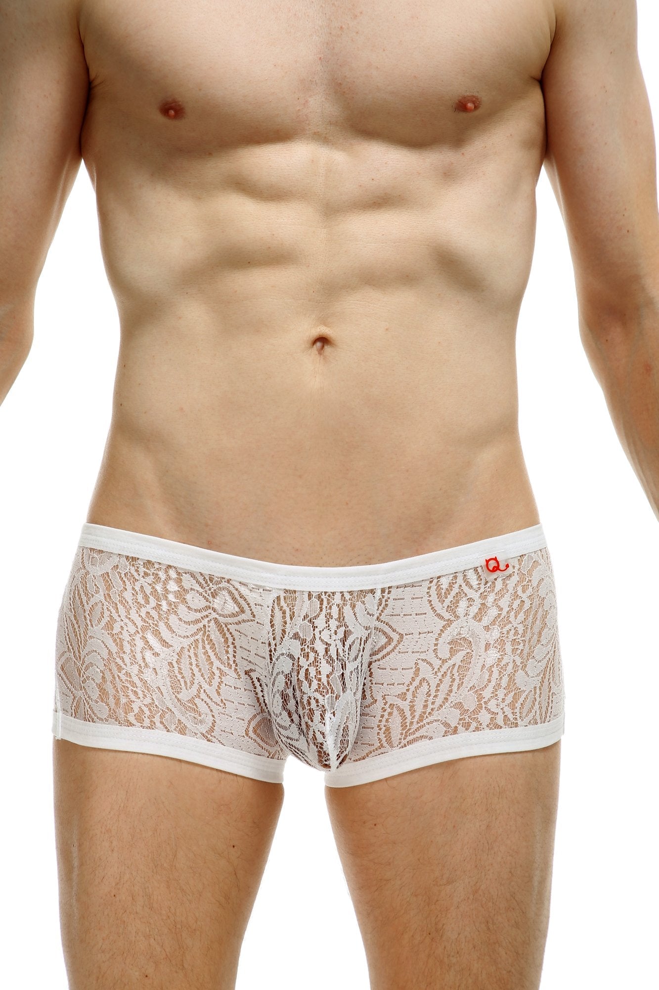 PetitQ Boxer Plouhac Lace White