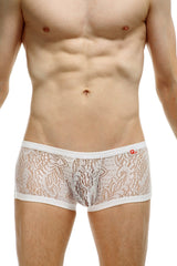 PetitQ Boxer Plouhac Lace White