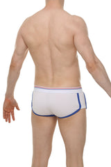 PetitQ Boxer Rétro Modal Blanc