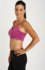 Haut de soutien-gorge (prune)