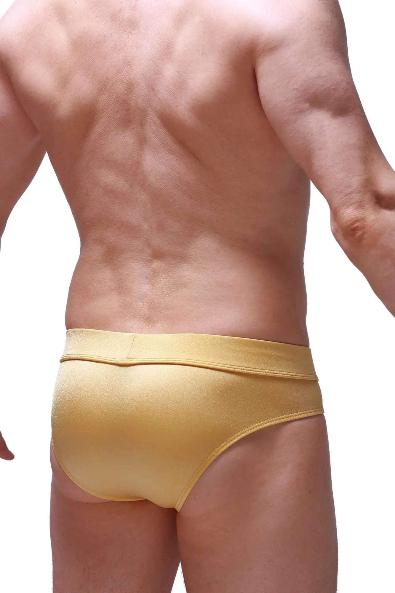 Brief chill joe gold gold-colored briefs with smooth texture snug fit and elastic waistband for comfortable wear