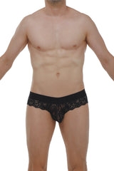 Brief Miers Lace Black